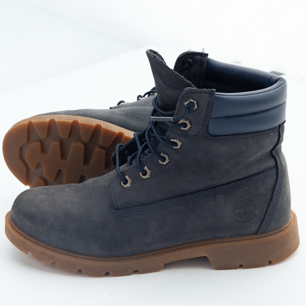 Women’s Timberland Premium 6-inch Waterproof Boots- Navy 9.5